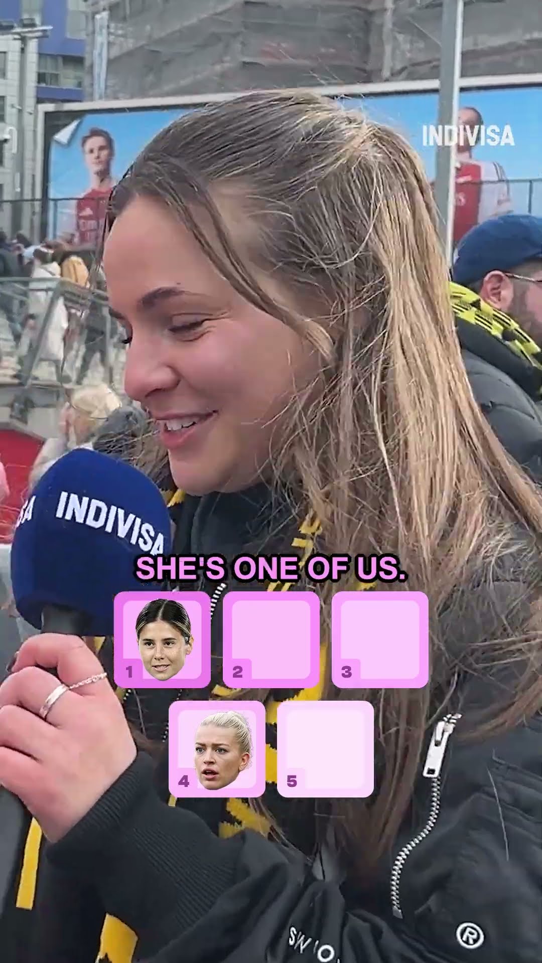 一位巴萨女